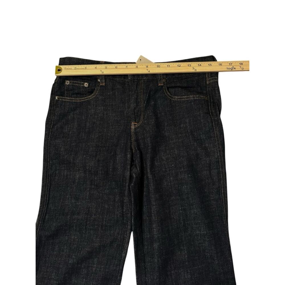 J.Crew Classic Flare Jean Size 29 Inseam 33  Deep Indigo Dark Wash Stretch NWT - Picture 6 of 9